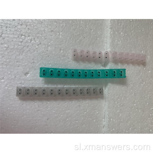 Gumb iz prevodne silikonske gume z 12 tipkami za elektronski klavir